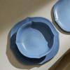 imageStone Lain Baskerville 12Piece Dinnerware Set Stoneware GreenBlue