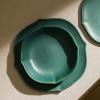 imageStone Lain Baskerville 12Piece Dinnerware Set Stoneware GreenGreen