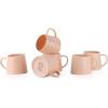 imageStone Lain Delilah Mug 6Piece Dish Set Porcelain HoneydewPastel Orange