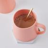 imageStone Lain Delilah Mug 6Piece Dish Set Porcelain HoneydewPeach