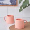 imageStone Lain Delilah Mug 6Piece Dish Set Porcelain HoneydewPeach
