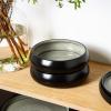 imageStone Lain Lagoon 24Piece Dinnerware Set Stoneware Plates and Bowls set Microwave and Dishwasher Safe Dish Set for 8 GreenGreen