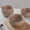 imageStone Lain Logan 16Piece Dinnerware Set Stoneware TerracottaBeige