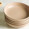 imageStone Lain Logan 16Piece Dinnerware Set Stoneware TerracottaBeige