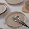 imageStone Lain Logan 16Piece Dinnerware Set Stoneware TerracottaBeige
