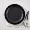 imageStone Lain Logan 16Piece Dinnerware Set Stoneware TerracottaBlack
