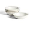 imageStone Lain Oasis 12Piece Dinnerware Set Stoneware Dishwasher and Microwave Safe Plates and Bowls Set Dish Set for 4 Grey BlueWhite