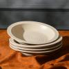 imageStone Lain Orbit 4Piece Pasta Bowl Set Stoneware BeigeBeige