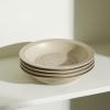 imageStone Lain Orbit 4Piece Pasta Bowl Set Stoneware BeigeBeige