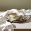 imageStone Lain Orbit 4Piece Pasta Bowl Set Stoneware BeigeBeige