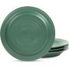 imageStone Lain Orbit 4Piece Pasta Bowl Set Stoneware BeigeGreen