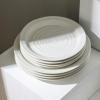 imageStone Lain Orbit 4Piece Pasta Bowl Set Stoneware BeigeWhite