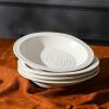 imageStone Lain Orbit 4Piece Pasta Bowl Set Stoneware BeigeWhite