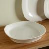 imageStone Lain Quadro 4Piece Pasta Bowl Set Porcelain WhiteWhite