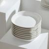 imageStone Lain Quadro 4Piece Pasta Bowl Set Porcelain WhiteWhite