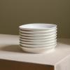 imageStone Lain Quadro 4Piece Pasta Bowl Set Porcelain WhiteWhite