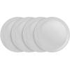 imageStone Lain Stoneware Dish Set 4 Mugs Tom  OliveAlbie  Speckled White