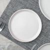 imageStone Lain Stoneware Dish Set 4 Mugs Tom  OliveAlbie  Speckled White