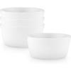 imageStone Lain Stoneware Dish Set 4 Mugs Tom  OliveAlbie  Speckled White