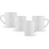 imageStone Lain Stoneware Dish Set 4 Mugs Tom  OliveAlbie  Speckled White
