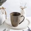imageStone Lain Stoneware Dish Set 4 Mugs Tom  OliveTina  Green and Beige