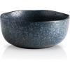 imageStone Lain Stoneware Dish Set 4 Mugs Tom  OliveTom  Gray and Blue