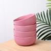 imageStone Lain Stoneware Dish Set 4 Mugs Tom  OliveTom  Pink White