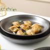 imageStone Lain Valencia Porcelain 16Piece Round Dinnerware Set Metallic GreyMetallic Gray