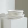 imageStone Lain Verso 4Piece Salad Plate Set Porcelain White