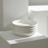 imageStone Lain Verso 4Piece Salad Plate Set Porcelain White