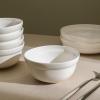 imageStone Lain Virtuo 4Piece Bowl Set Porcelain White