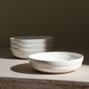 imageStone Lain Virtuo 4Piece Pasta Bowl Set Porcelain White