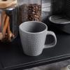 imageStone lain Abigael Weave Stoneware Dish Set 4 Mugs GrayGray