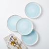 imageStone lain Luna Porcelain Dinnerware Set 16Piece  Service for 4 MintMint