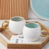 imageStone lain Luna Porcelain Dinnerware Set 16Piece  Service for 4 MintMint