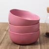 imageStone Lain Stoneware Dish Set 4 Mugs Tom  OliveTom  Pink White