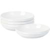 imageStone Lain Verso 4Piece Salad Plate Set Porcelain White