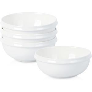 imageStone Lain Verso 4Piece Bowl Set Porcelain White