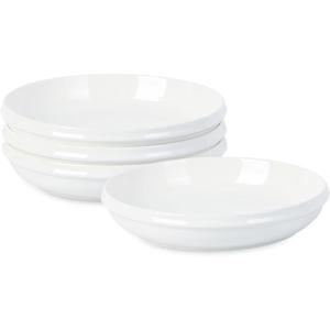imageStone Lain Verso 4Piece Salad Plate Set Porcelain White