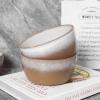 imageStone lain Vince Rustic Stoneware Mug Set 4 Count RedBrown
