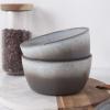 imageStone lain Vince Rustic Stoneware Mug Set 4 Count RedGray