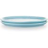 imageStone lain Elena Stoneware Dish Set 4 Dinner Plates Blue