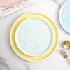 imageStone lain Elena Stoneware Dish Set 4 Dinner Plates Yellow