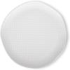 imageStone lain Weave Stoneware Dish Set 4 Dinner Plates Abigael  WhiteAbigael  White