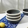 imageStone Lain Capri 12Piece Dinnerware Set Stoneware WhiteGray