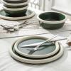 imageStone Lain Capri 12Piece Dinnerware Set Stoneware WhiteGreen
