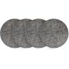 imageStone Lain Stoneware Dish Set Set of 4  Salad Plates BrownBlackBrownBlack