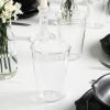 imageStone Lain Baskerville 16Piece Dinnerware Set Stoneware Borosilicate Glass GreenBlack