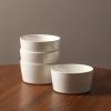 imageStone Lain Cairo 12Piece Dinnerware Set Stoneware Plates and Bowls Set Microwave and Dishwasher Safe Includes Dinner and Salad Plates Cereal Bowls Dishes for 4 SandWhite Speckled