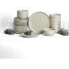 imageStone Lain Mirella 32Piece Dinnerware Set Stoneware Borosilicate Glass BeigeBeige